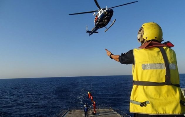 Σε άσκηση Έρευνας – Διάσωσης στην Κύπρο το Πολεμικό Ναυτικό