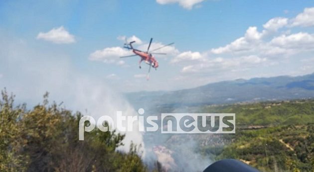 Πέθανε 57χρονος την ώρα που προσπαθούσε να σβήσει φωτιά στην Ανδρίτσαινα Ηλείας