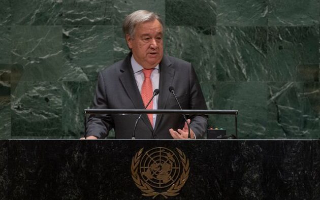 Ο Γ.Γ. του ΟΗΕ επαίνεσε τη Συμφωνία των Πρεσπών μιλώντας στη Γενική Συνέλευση