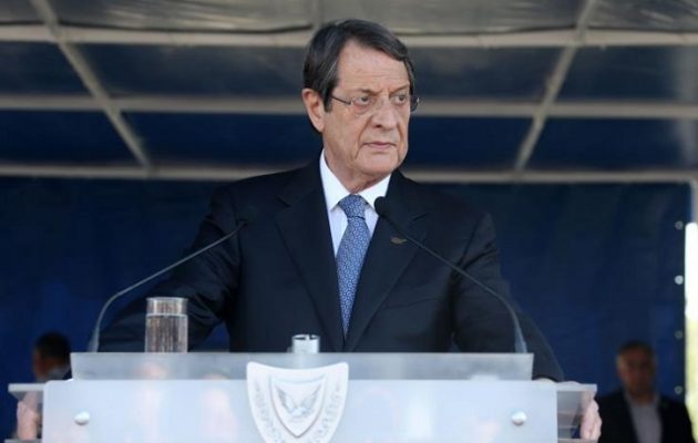 Αναστασιάδης: Μπροστά στις τουρκικές απειλές θωρακιζόμαστε αμυντικά