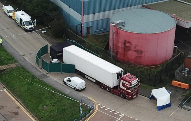 Φρίκη: Στη νταλίκα-φέρετρο στο Έσσεξ τα 39 θύματα πέθαναν στους -25 βαθμούς