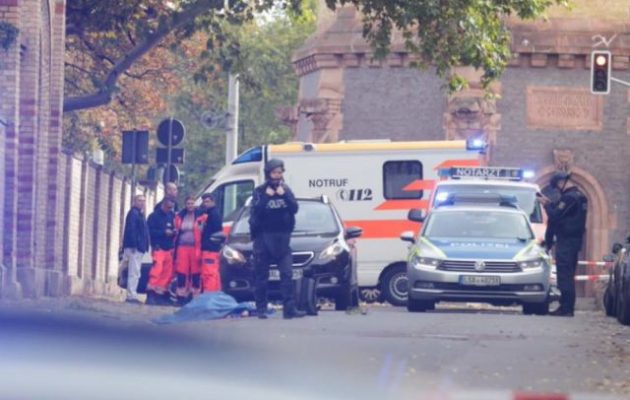 Ένοπλη επίθεση σε εβραϊκή συναγωγή στη Γερμανία – Νεκροί και τραυματίες