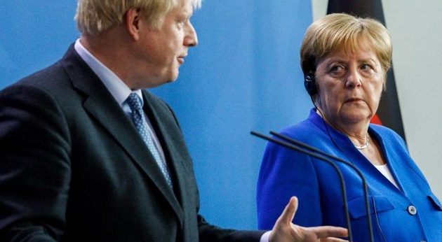 Το ξέκοψε η Μέρκελ σε Τζόνσον: Απίθανη η συμφωνία για το Brexit