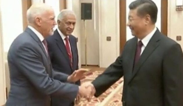 Ο ΓΑΠ ως πρόεδρος της Σοσιαλιστικής Διεθνούς συναντήθηκε με τον Πρόεδρο της Κίνας