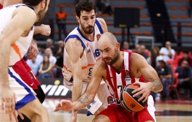 Euroleague: Επιβλητική νίκη του Ολυμπιακού 89-63 τη Βαλένθια