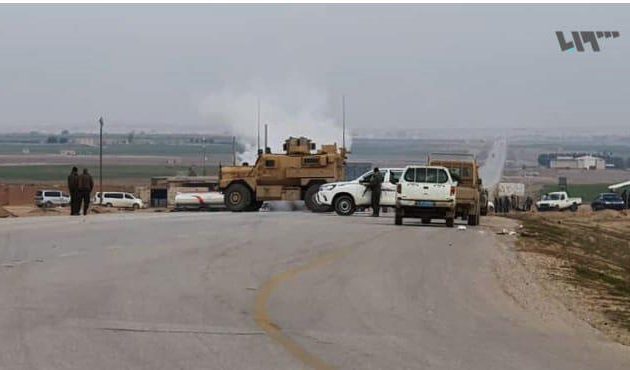 Τουρκικές δυνάμεις χτύπησαν αμερικανική φάλαγγα στη βόρεια Συρία