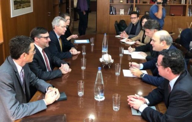 Η Ελλάδα περιφερειακός ενεργειακός κόμβος το θέμα συζήτησης Χατζηδάκη-Πάλμερ