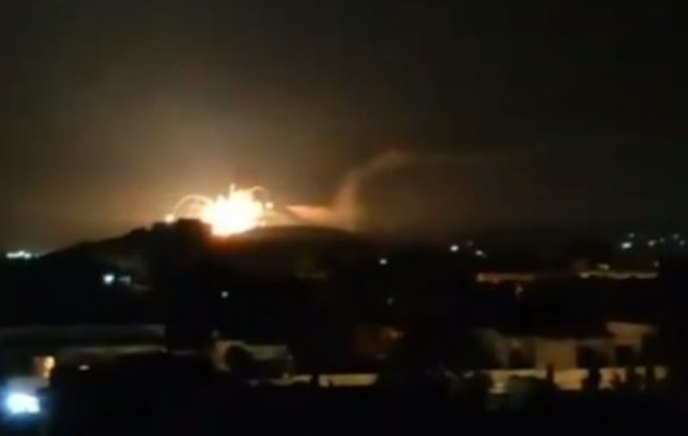 Το Ισραήλ ανατίναξε ολοσχερώς τις αποθήκες πυρομαχικών της συριακής αντιαεροπορικής άμυνας