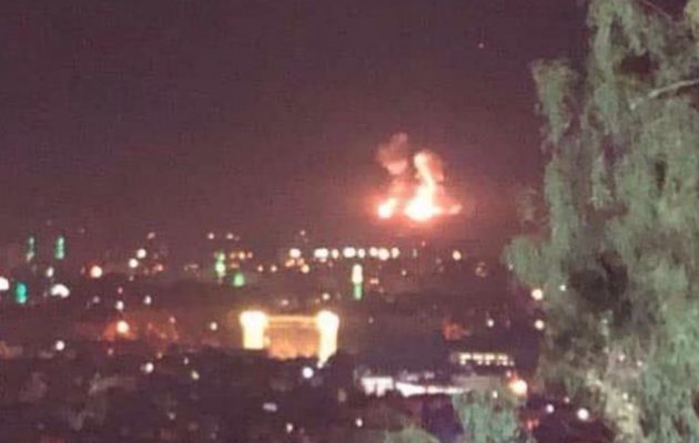 Το Ισραήλ επιτέθηκε σε δεκάδες στόχους μισθοφόρων του Ιράν στη Συρία