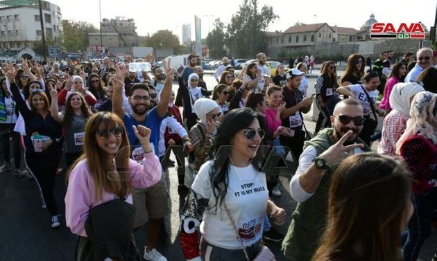 Ελληνορθόδοξοι έτρεξαν σε μαραθώνιο στη Δαμασκό για την ειρήνη στη Συρία