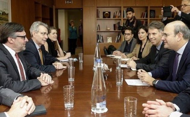 Τι είπε ο Κωστ. Χατζηδάκης στον Μάθιου Πάλμερ – Ενέργεια, πρότζεκτ και τουρκικές προκλήσεις