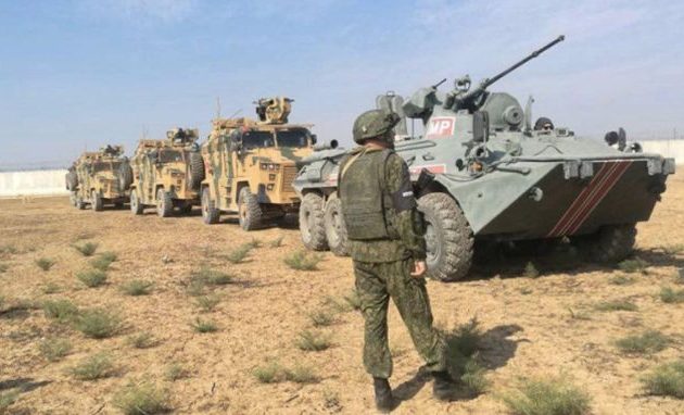 Ρώσοι και Τούρκοι ξεκίνησαν κοινές περιπολίες στη βόρεια Συρία