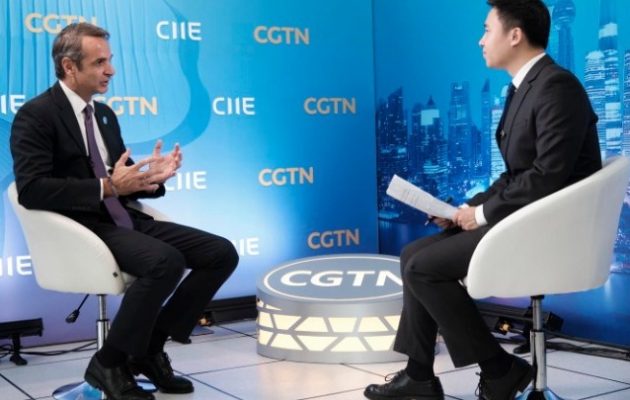 Συνέντευξη Μητσοτάκη από Κίνα: Η Ελλάδα είναι «open for business»