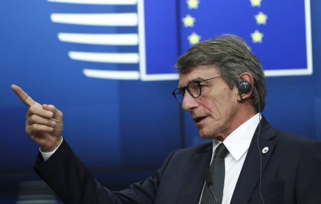 Πρόεδρος Ευρωπαϊκού Κοινοβουλίου: Καταδικάζουμε την Τουρκία για Λιβύη και Κύπρο