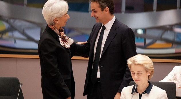 Τι συζήτησε ο Μητσοτάκης με τη Λαγκάρντ στη Φρανκφούρτη