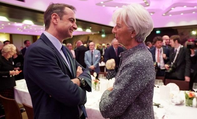 Στη Φρανκφούρτη ο Μητσοτάκης για να δει τη Λαγκάρντ