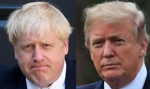 Ο Ντ. Τραμπ στο Λονδίνο – Ο Μπ. Τζόνσον τον «παρακαλεί» να μην τον «κάψει»