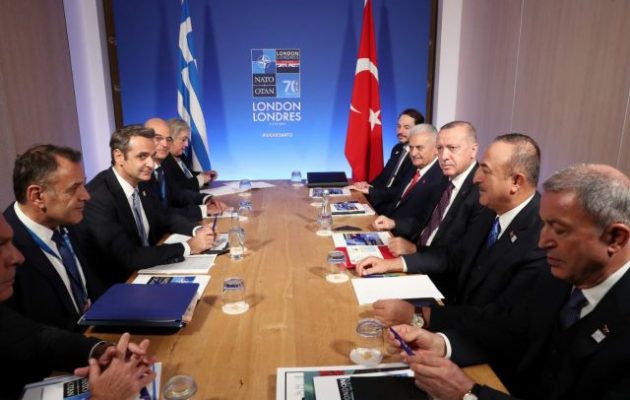 Ο Ερντογάν έδωσε «συμβουλές» στον Μητσοτάκη για το μεταναστευτικό: «Πίεσε την Ε.Ε.»