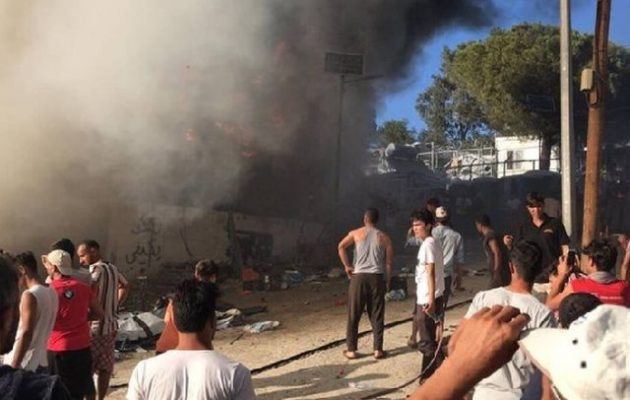 27χρονη μετανάστρια κάηκε ζωντανή στη Μυτιλήνη