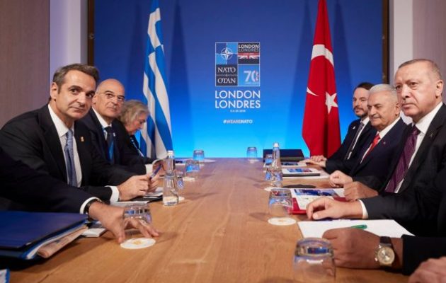 Ολοκληρώθηκε η συνάντηση Μητσοτάκη-Ερντογάν – Είχε διάρκεια μιάμιση ώρα