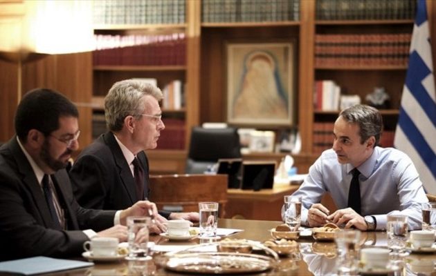 Μητσοτάκης και Πάιατ συζήτησαν για τις τουρκικές προκλήσεις