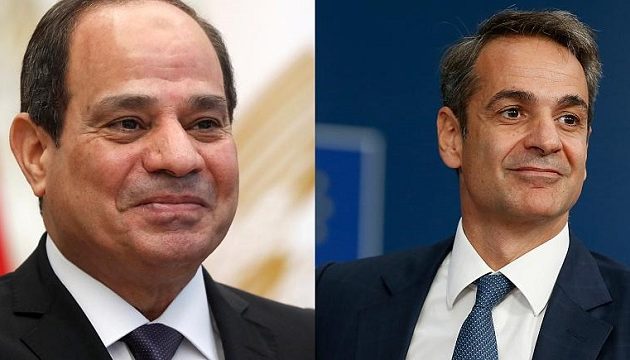 Ο Μητσοτάκης μίλησε με Αλ Σίσι για ανατ. Μεσόγειο και τετραμερή