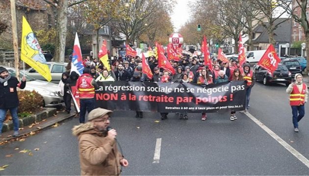 Μετά το Μονακό το ΠΑΜΕ διαδήλωσε και στο Παρίσι (βίντεο)