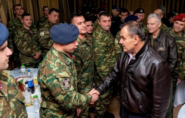 Στον Έβρο ο Παναγιωτόπουλος: «Είστε οι φρουροί στα τείχη μας»