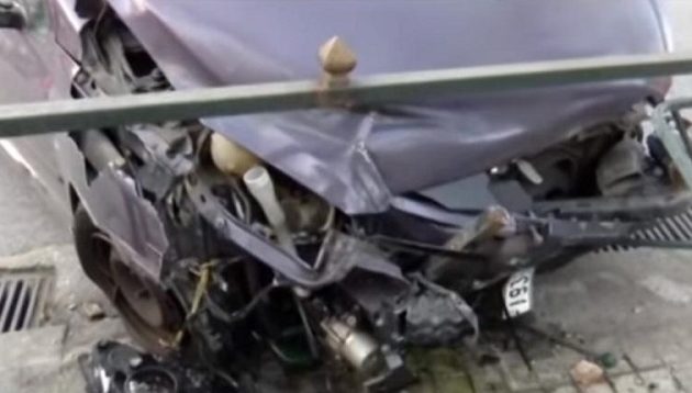 Γλίτωσε από θαύμα σε τροχαίο μια μέρα πριν παντρευτεί