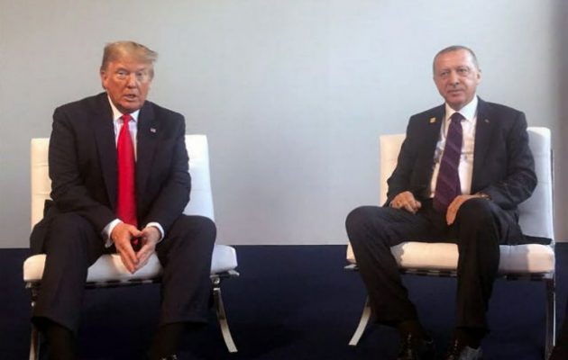 Δεν… άντεξε ο Τραμπ και συναντήθηκε με τον «εχθρικό σύμμαχο» φίλο του Ερντογάν