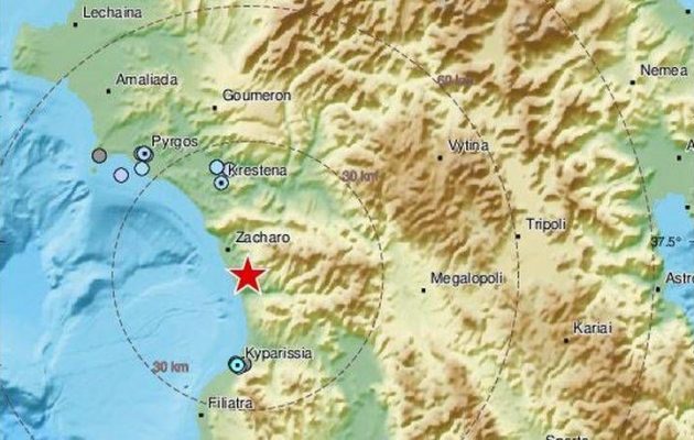 Αισθητός σεισμός στη Μεσσηνία – Ταρακουνήθηκε η περιοχή