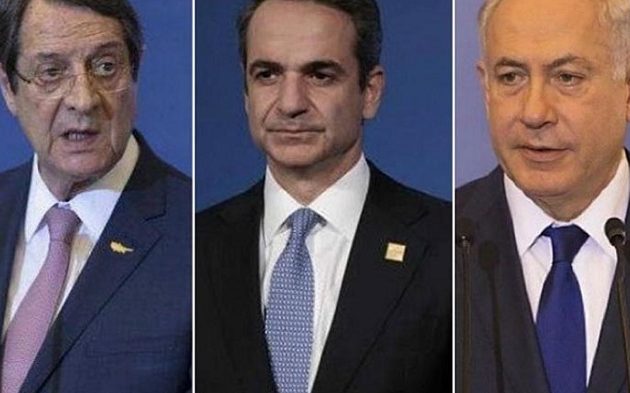 Ο Μητσοτάκης «βλέπει» ξεχωριστά Νετανιάχου και Αναστασιάδη πριν τις υπογραφές για τον EastMed