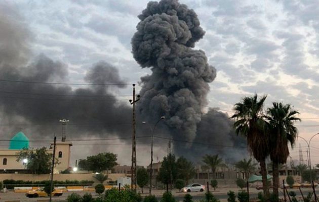 «Βρέχει» πυραύλους στο Ιράκ κατά αμερικανικών στόχων