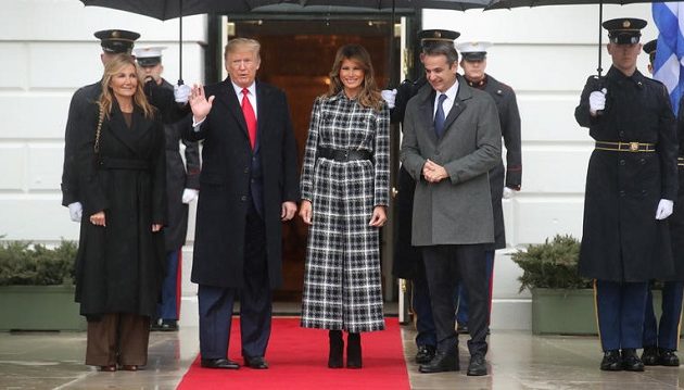 Ξεκίνησε η συνάντηση Μητσοτάκη και Τραμπ στον Λευκό Οίκο