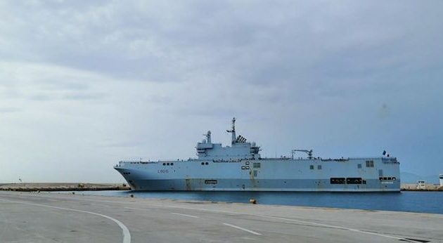 Στον Βόλο αναμένεται το γαλλικό ελικοπτεροφόρο «Dixmude»