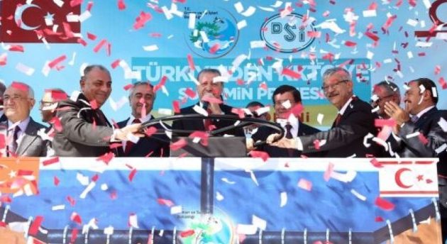 Ξεκινά να λειτουργεί ο παράνομος αγωγός νερού από την Τουρκία στα Κατεχόμενα της Κύπρου