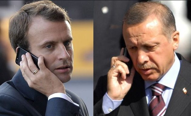 Ο Μακρόν μίλησε στον Ερντογάν: Καταδικάζουμε τη συμφωνία σου με την Τρίπολη για τις ΑΟΖ