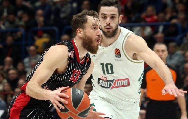Euroleague: Αρμάνι Μιλάνο-Παναθηναϊκός 96-87
