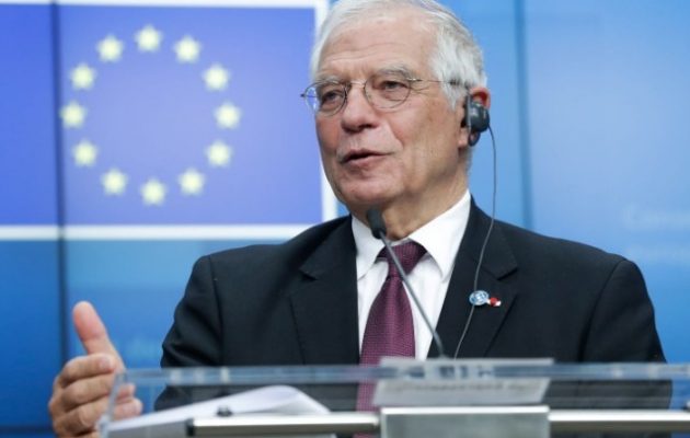 Ζοζέπ Μπορέλ: «Πρέπει να ολοκληρώσουμε τη δουλειά για τις κυρώσεις στην Τουρκία»