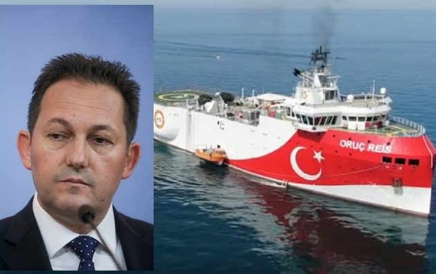 Πέτσας: Πιθανότατα λόγω «καιρού» η είσοδος του Ορούτς Ρέις στην ελληνική υφαλοκρηπίδα