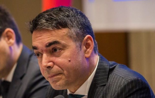 Βόρεια Μακεδονία: Οργή Ντιμιτρόφ για την προβοκατόρικη παραβίαση των «Πρεσπών» από υπηρεσιακή υπουργό
