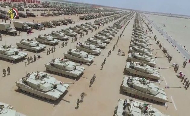 Η Αίγυπτος ισχυρότερη στρατιωτικά από την Τουρκία – 920.000 στρατός