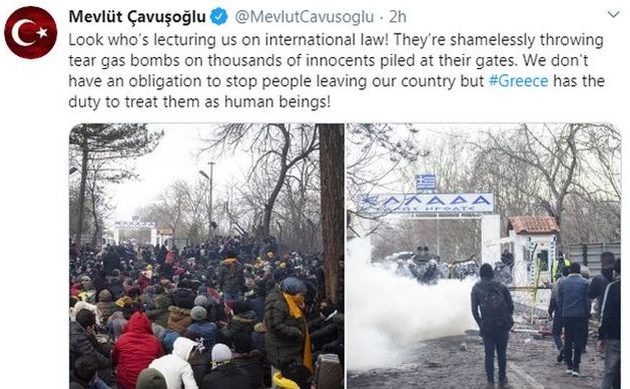 Ο Τσαβούσογλου επιτέθηκε στον Δένδια με ρητορική ίδια με των τουρκικών τρολ στο Twitter