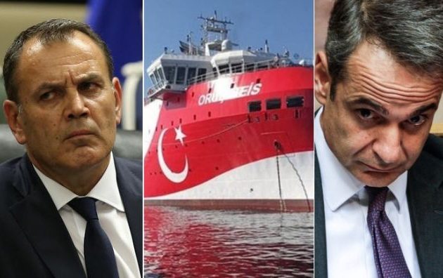 Τι συζητούσαν Μητσοτάκης-Παναγιωτόπουλος για το «Oruc Reis» – Τι είναι ο «ανταγωνισμός ψυχραιμίας»