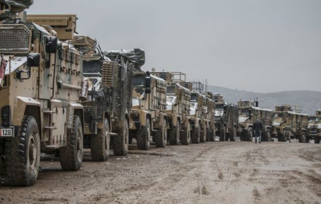 7.000 στρατό έχει συγκεντρώσει ο Ερντογάν στην Ιντλίμπ για να επιτεθεί στους Σύρους