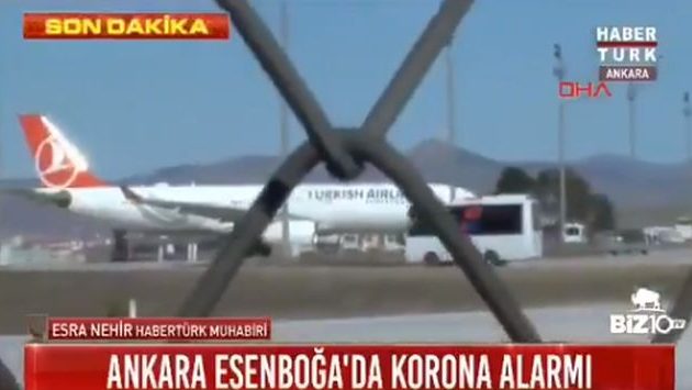 Κοροναϊός Covid-19: Σε καραντίνα επιβατικό αεροπλάνο στην Άγκυρα
