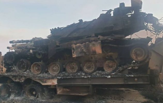 Ιντλίμπ: Το συριακό πυροβολικό διέλυσε τουρκικό τανκ «Leopard» (φωτο)