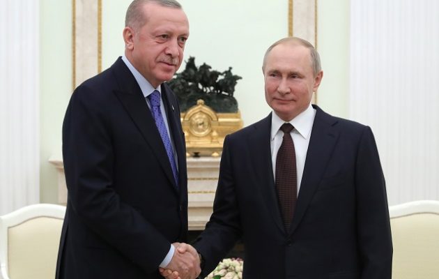 Εκεχειρία στη Συρία από τα μεσάνυχτα αποφάσισαν Πούτιν και Ερντογάν