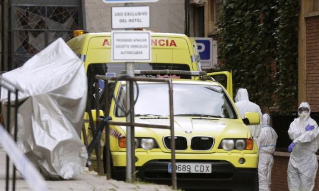 514 νέοι θάνατοι σε ένα 24ωρο στην Ισπανία από τον κορωνοϊό