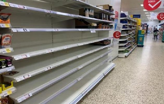 Τζόνσον για κοροναϊό Covid-19: Μην αδειάζετε τα ράφια των σούπερ μάρκετ
